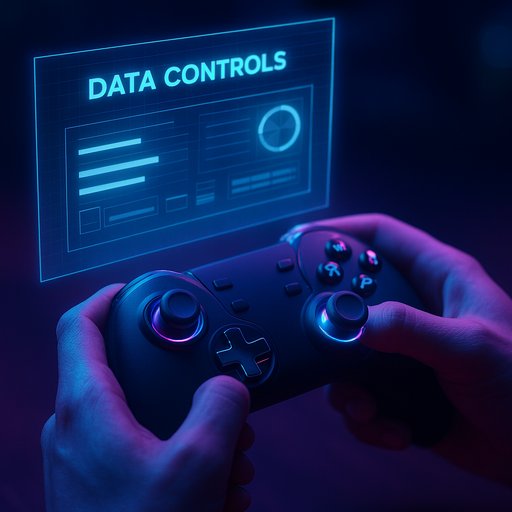 GK222 Win data controls interface on screen
